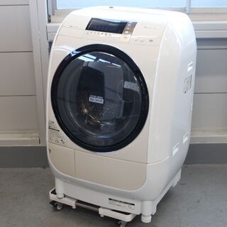 T219) 日立 ドラム式洗濯乾燥機 BD-V3700L 左開き...