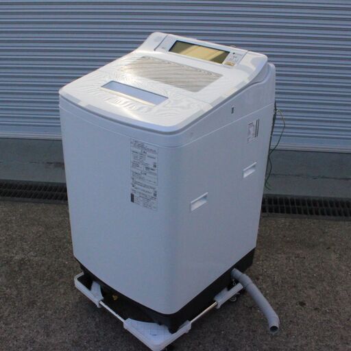 T187) ★高年式★美品★パナソニック 洗濯機 NA-SJFA806 8kg 2020年製 縦型洗濯機 ホワイトクリスタル エコナビ PANASONIC
