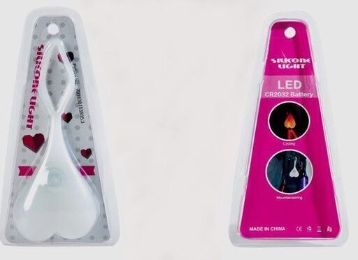 自転車 テールライト レインボー 虹色 ハート型ledライト ハート 桃型 登山 夜の歩行 マウンテンバイク ロードバイク Led シリ Akoshi Re 北綾瀬のその他の中古あげます 譲ります ジモティーで不用品の処分