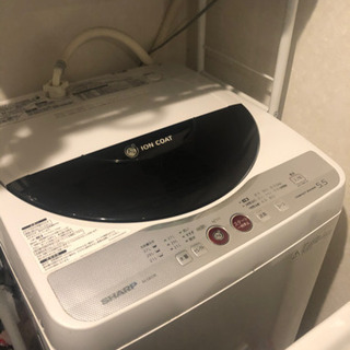 【ネット決済】7日日曜までの引き取り限定★SHARP 洗濯機　E...