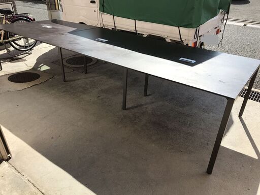 大型 作業台 事務机 会議テーブル オフィス用 幅360cm×奥行120cm×高さ72cm