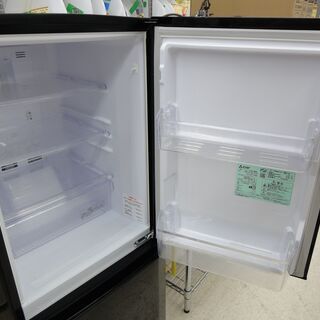 MITSUBISHI/三菱 2ドア冷蔵庫 146L MR-P15A-B 2017年製 ブラック