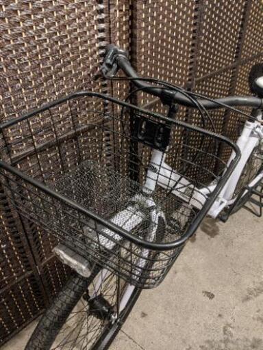 自転車ネオサージュB LEDオートライト シティサイクル ブラック