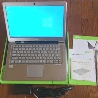 【ネット決済】Acer Ultrabook Aspire S3 ...
