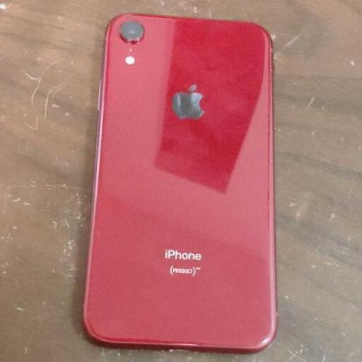 液晶ジャンク ドコモ  iPhone XR 128GB 赤