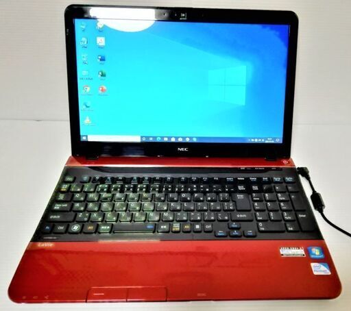 ★美良品★Win10 pro・マイクロソフトオフィス★カメラ♥ルミナスレッド♥