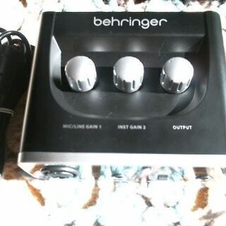 【ネット決済】behringer U-PHORIA UM2