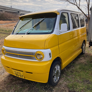 【ネット決済】希少！　シェビーバス仕様　バモス　キッチンカー　移...