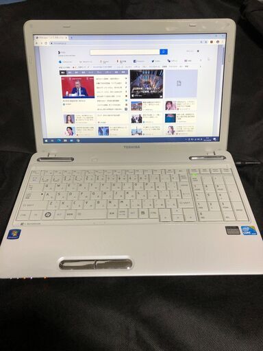 【福袋セール】 Core i5 450M-2.4GHz/メモリ4GB/大画面15.6インチ液晶/Blu-ray&無線LAN搭載/Win10 & Office2010インストール済 東芝 dynabook EX/66MWH PAEX66MRFWH リュクスホワイト ノートパソコン
