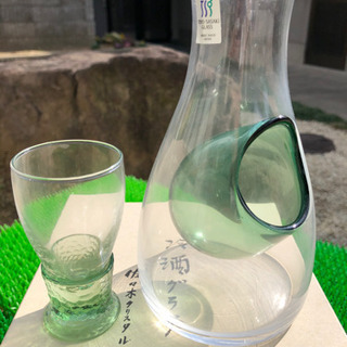 冷酒グラス、( 佐々木クリスタル )、日本酒