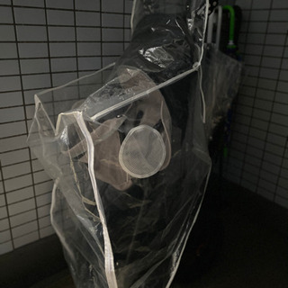 マイクラライトベビーカー雨カバーマット付き