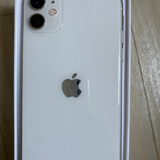 i phone 11 ホワイト 64 GB SIMフリー - 宇都宮市
