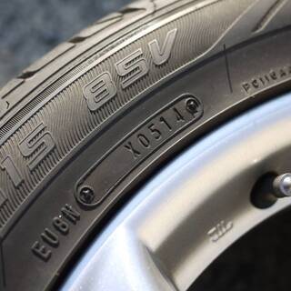 プジョー 206 純正 アルミホイール 6Jx15 + DUNLOP LEMANS 195/55R15 4本セット