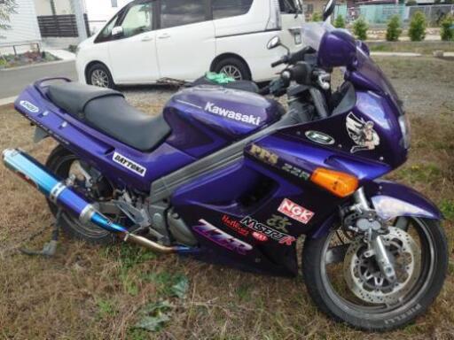 ZZR250 現在不動車　レストアベース