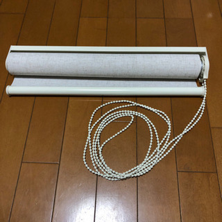 【ネット決済】ニトリ　麻入り　ロールスクリーン　45x180cm...