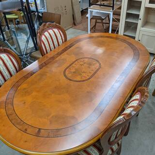 【お値下げ致しました！！】イタリア調ダイニング5点セット