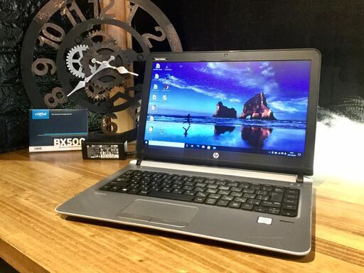 売約済み。ご覧頂きありがとうございました。【一宮で!! Windows10搭載機！人気の日本HP 2017年発売モデル　新品SSD搭載　省電力　モバイルPC　Intel 第6世代 core i5-6200U ヒューレット・パッカード マッドブラックボディ】一宮市のパソコン屋 Mr.Carnival（ミスカニ）です！パソコン修理・中古パソコンの販売【クレカ\u0026PayPay 使えます！】店頭在庫PCのご紹介です！受け渡しは店舗にて(^^)/【HP ProBook ノートパソコン メモリ8GB】
