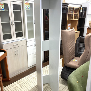 ■幅が狭いのに抜群の収納力！　隙間収納庫　ホワイト系■