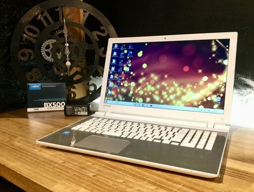 売約済み。ご覧頂きありがとうございました。2016年発売モデル！一宮でWindows10搭載機！東芝 15.6インチ 薄型モバイルPC Intel RAM4GB/新品SSD　Webカメラ・マイク搭載】一宮市のパソコン屋 Mr.Carnival（ミスカニ）です！パソコン修理・中古パソコンの販売店【クレカ\u0026PayPay使えます！】店頭在庫PCのご紹介です！受け渡しは店舗にて(^^)/【ノートパソコン】