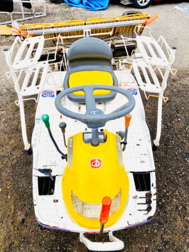 ※美品※イセキ さなえ ピコロ PP43 4条植え田植え機 エンジン始動・走行作動・昇降確認済み※ 引取限定■