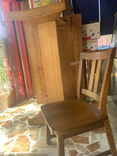テーブル　椅子6脚