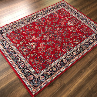 ベルギー製 100%ウール ウィルトン織 289×199cm サルーク - カーペット  