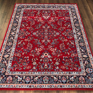 ベルギー製 100%ウール ウィルトン織 289×199cm サルーク③  