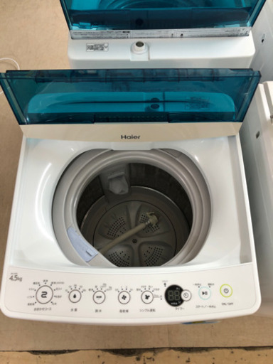 美品！Haier 洗濯機　4.5kg 2019年製