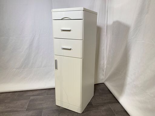 キッチン収納 スリム収納 収納棚 白 中古品 オトワリバース 宇都宮の収納家具 食器棚 キッチン収納 の中古あげます 譲ります ジモティーで不用品の処分