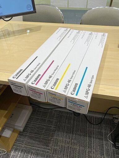 KCMY4本セット CANON 純正トナー NPG-46 新品 未使用 iR-ADV C5035 C5035F C5030 C5030F C5240 C5240F C5235 C5235F