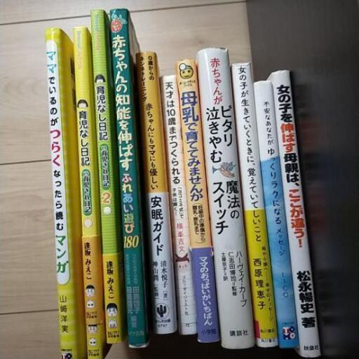 育児本育児書まとめ売り Add 自己紹介必読 篠原の子供用品の中古あげます 譲ります ジモティーで不用品の処分