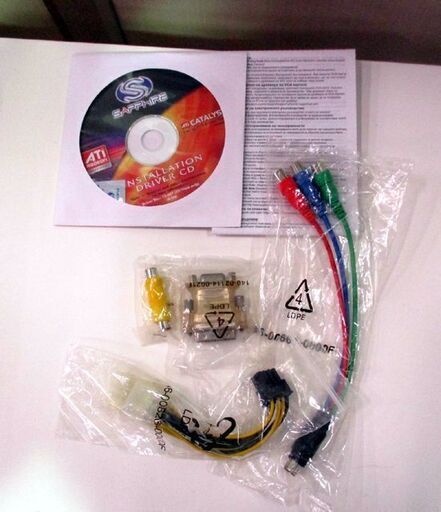 ビデオカード SAPPHIRE RADEON HD 3850 512MB GDDR3 AGP 札幌市東区 新