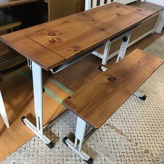 愛品館八千代店】カントリー カウンタータイプ テーブル