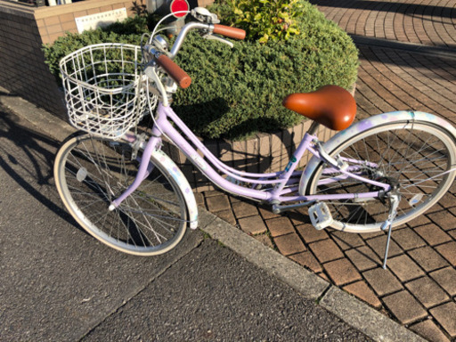 値下げしました！　美品　　ブリヂストン　自転車　24インチ　　女の子