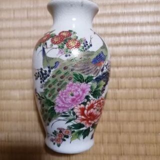九谷焼秋峰　花瓶