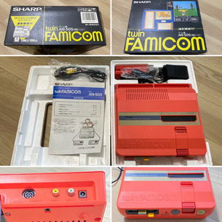 お取引終了　ほぼ新品同様！懐かしのツインファミコン。SHARP製