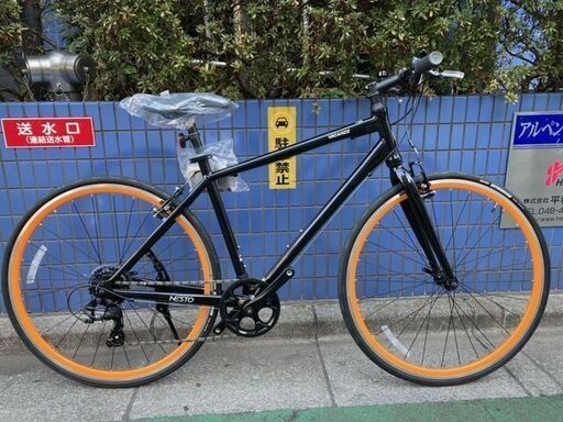 【クロスバイク・アウトレット】ホダカ  NESTO VACANZE2　480mm　ブラック