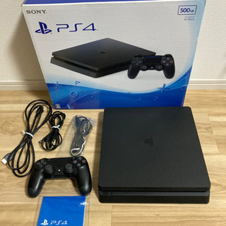 【取引予定者決まりました】PS4 ジェット・ブラック 500GB...