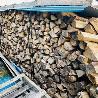 薪ストーブ用の薪広葉樹雑木乾燥済み