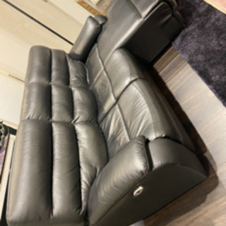 カウチソファー　本革　早い者勝ち　期間限定