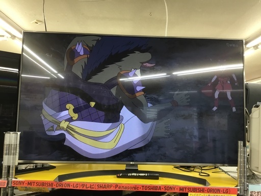 お値下げ致しました！！　【おすすめ品】LG 60型液晶テレビ 60UJ6500 2017年製