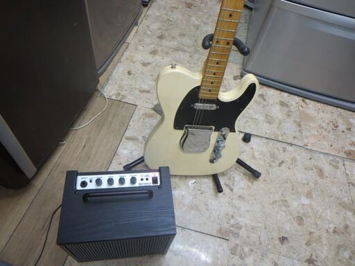 エレキギター　アンプ10W　線　スタンドセット