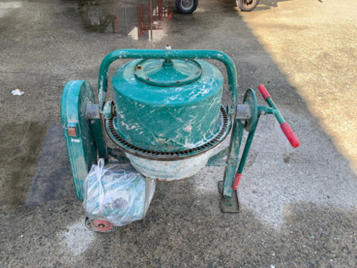 ☆中古品　小型コンクリートミキサー　WPM-30DX 50L 100V☆
