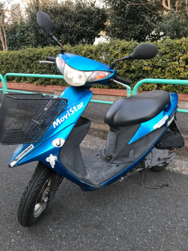 【快速】 原付 スズキ V50 青色 4st S09