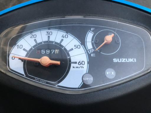 快速】 原付 スズキ V50 青色 4st S09