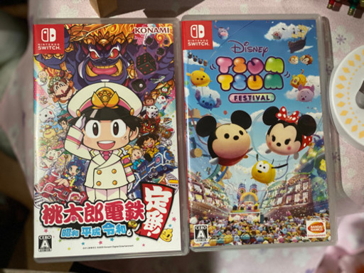 Switchソフト 桃太郎電鉄＆ツムツム 2本セット