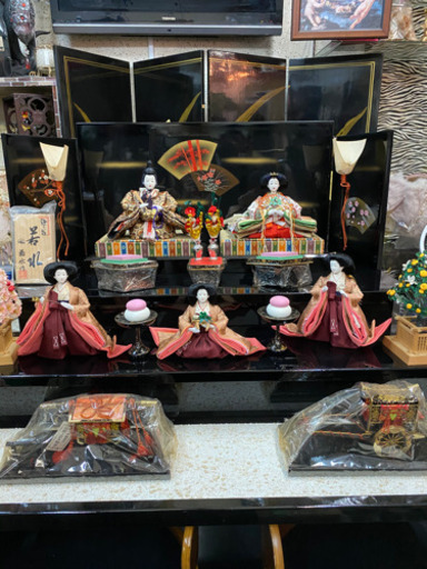 極上菊水作雛人形三段飾り おひなさま親王飾り雛人形極上品菊水作