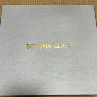 ボヘミア　グラス　クリスタル　5客セット