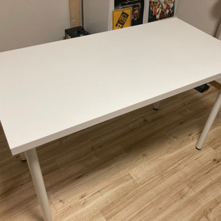デスク IKEA リンモン 白（120×60）オディリス