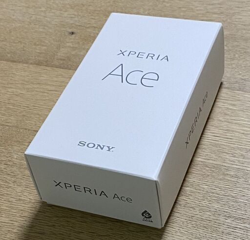 【新品未使用 2021/2購入】 Xperia Ace ソニー SONY　ホワイト 本体 SIMフリー 楽天 保証書・付属品すべて付き